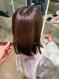 【🎤推し活前に盛れる✨】ブリーチなし❌透明感カラー+髪質改善トリートメント