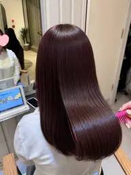 ◾️クオルシア透明感カラー+ベースTr(シャンプーブロー込み)