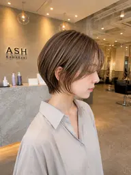 【営業後撮影モデル】ショートカット＋ハイライト
