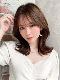【お得★40%OFF】カット+Aujua配合カラー+Aujuaトリートメント