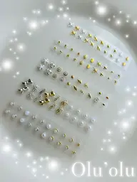 💎耳つぼジュエリー💎12粒（マッサージとセットの場合）