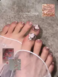 【初回限定クーポン🧁】フット🩰◝✩スペシャルアートデザインお持ち込みコース