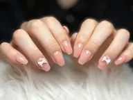 【オフィスネイル】クリア感ワンカラー¥4990