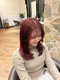 ワンカラー + 最高級Aujua treatment🎀