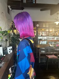 ブリーチオンカラー