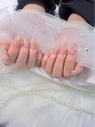 [Jrネイリスト・研修]☁🫧🤍色自由/ラメ🆗/ワンカラー☁🫧🤍