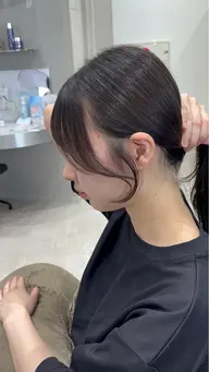 前髪カット💇＋クイックトリートメント✨【モデル様限定価格‼️】