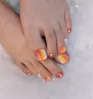 募集終了しました🙇🏻‍♀️【フットネイル🩰】練習モデル様💅🏻BIENE7月フットマンスリーアート🎨オフ込み