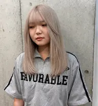 ブリーチ2回+ケアカラー+トリートメント