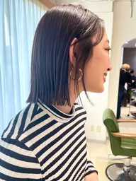 【地毛風】髪質改善ストレートパーマ(縮毛矯正)+カット+髪質改善トリートメント