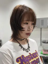 【レディース】顔周りレイヤー+似合わせカット+トリートメント