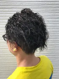 ✨期間限定✨ メンズカット+ツイストパーマ+炭酸トリートメント