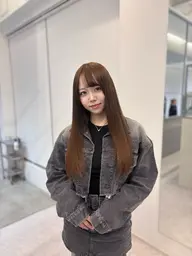 💅🏻美容学生平日限定💜ブリーチなしダブルカラー+トリートメント【透明感抜群カラー🫧】