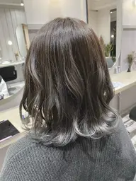 【垢抜け女子人気No.1🌿】透明感イルミナカラー+小顔カット+うる艶TR✨¥9500