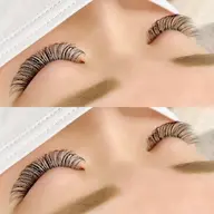 【✧海外風ふさふさeyelash✧】🦋LEDボリュームラッシュ300本💙アイパック付き✨オフ込み✨