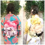 浴衣着付け+ヘアセット(指名料込)