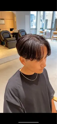 メンズカット&ニュアンスパーマ