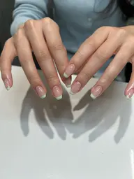 10/31まで❗️Jrネイリストクーポン🖐️ハンド ジェル【フレンチ】(オフ込み)