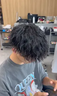 【立体感×艶】カット＋スパイラルパーマ🌀＋髪質改善で憧れの垢抜けスタイルに💎