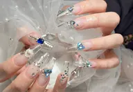 【チップ】長さ出し 持ち込みデザイン150分 +パーツつけ放題🌸