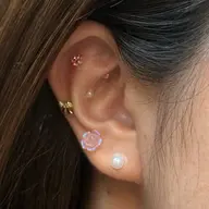 【初回限定】キラキラ耳つぼジュエリー💎✨️(しっかりケアしたい方両耳10粒コース)学生の方-¥𝟓𝟓𝟎𝐎𝐅𝐅
