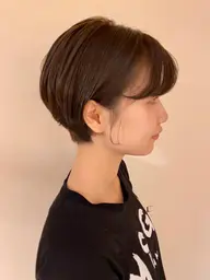 【🌼やわらかい透明感抜群🌼】前髪カット+抜け感カラー+3STEPトリートメント