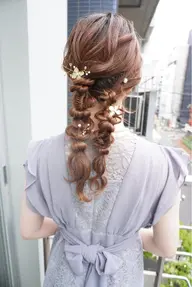 【最短5/29🈳】結婚式お呼ばれヘアセット