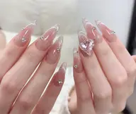 ❤️🔥韓国大人気チークマグネットフレンチ+パーツ2個❤️🔥