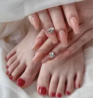 ハンドネイル💅ワンカラーorマグネットorミラー🌷オフ込み¥3900