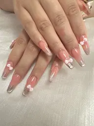 チップ長さだし+お持ち込みデザイン(事前に画像を送ってください☺️)