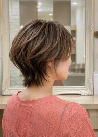 艶白髪ぼかしカラー【伸びても目立たない】➕カット