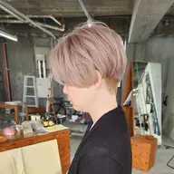 CUT + ケアブリーチ + 髪質改善カラー