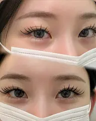マツエク+美眉ワックスアイブロウ