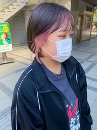 似合わせカット+インナーカラー+トリートメント✅
