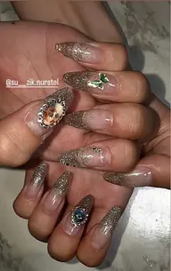 【 オフあり✔ 】ラメグラデーション ⋆✦