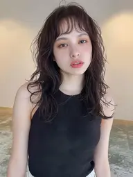 【前髪パーマ】🎀カット➕前髪パーマ➕超音波トリートメント🤍