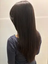 ストレート【縮毛矯正】リタッチ✨
