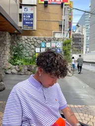 カット＋スパイラルパーマ