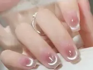 【地域最安値】チークマグネットフレンチネイル💞