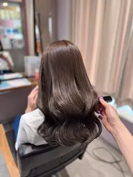 ブリーチなしダブルカラー➕カット⟡.·  【オージュア１種トリートメント付】