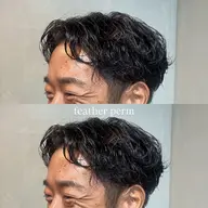 メンズカット＋パーマ
