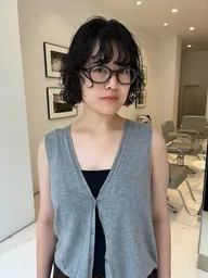 カット＋パーマ (レディースのみ)🌀♡人気No.2！20%off