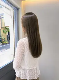 【白髪・パサつきをまとめてケア✨|カット+髪質改善ヘアポテンツァ+艶ケアカラー】