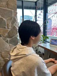 【大学1年生​〜​25歳　女性限定】カットモデル（ショート）＋シャンプーブロー（マスクトリートメント付き）