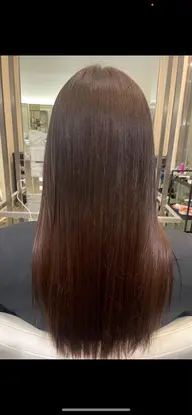 🎀レディースカット+酸性ストレート