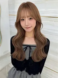 《ご新規様限定》🎀✨ブリーチ不使用透明感ダブルカラー&似合わせカット✨🎀 職場が厳しい方や透明感が欲しい方必見❣️