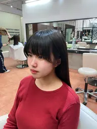 【ミニモ限定】バングカット 🍓前髪でふんわり可愛く‪🍓￥1100