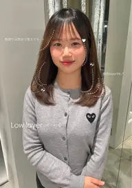 【ミニモ限定特別価格🎀】ミディアムカット+カラーモデル
