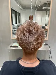 ブリーチありのダブルカラー