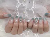 ラメグラデーションネイル💅